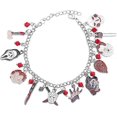 thumbnail image 1 of Pulsera de temática aterradora de bebé fantasma de terror para mujeres y niñas, pulsera con dije de terror, regalo de joyería de cosplay aterrador, 1 of 5