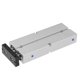 thumbnail image 1 of Aluminum alloy double acting pneumatic cylinder, 20mm bore, 100mm stroke, double rod, 1 of 4