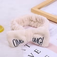 thumbnail image 2 of Puntoco Clearance Velvet Hairband Solid Bow Knot Women Hair Ring Head Hoop Girls Headband, 2 of 3