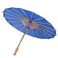 thumbnail image 2 of THY COLLECTIBLES 22" Kid's Size Japanese Chinese Umbrella Parasol For Wedding Parties, Photography, Costumes, Cosplay, Decoration And Other Events (Blue), 2 of 4