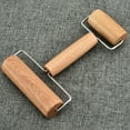 thumbnail image 6 of NUZYZ Dual Ended Wooden Rolling Pin Flour Pastry Dough Roller Kitchen Baking Tool, 6 of 7