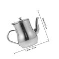 thumbnail image 2 of unbranded Aceitera Para Cocina En Acero Inoxidable Con Ergonómico Y Boquilla Fina Para Dosificar, 2 of 7