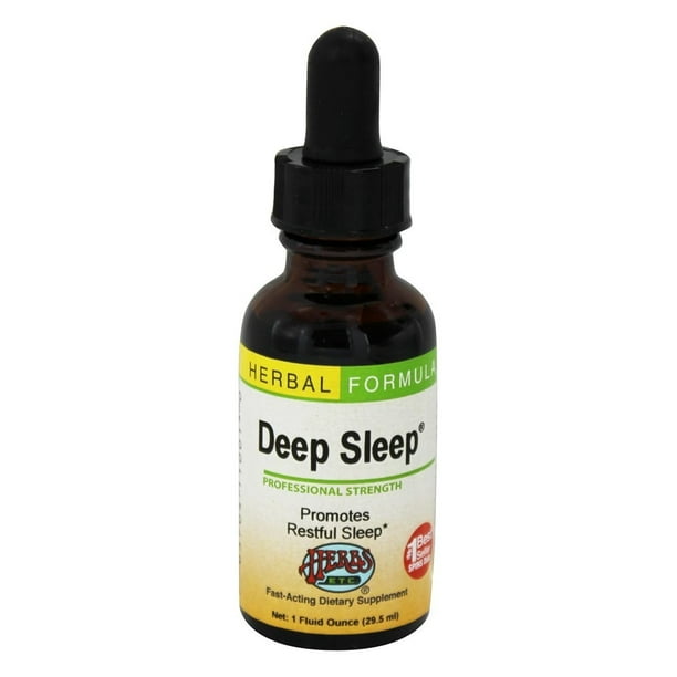 Herbs Etc Deep Sleep Professional Strength 1 fl. oz. Contains