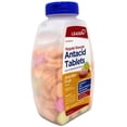 thumbnail image 3 of 6 Pack - Leader Regular Strength Chewable Antacid Tablets for Heartburn Relief and Acid Indigestion Relief, Calcium Carbonate 500mg, Assorted Fruit, 150 Count, 3 of 6