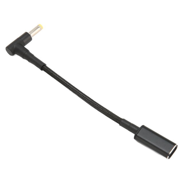 Adaptador de Potencia PD, ProncTico y Conveniente Desgate USB Resistente a la USB Tipo C A 4.8x1.7 mm de adaptador Masculino PARA OTICINA