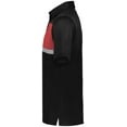 thumbnail image 3 of Holloway Sportswear S Prism Bold Polo Black/Scarlet 222576, 3 of 5