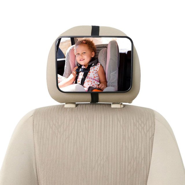 Mirror de Vista Para Bebés, Espejo de Observación Infantil de Alta Resistencia Ajuste de 360 Grados para Asientos Traseros del Automóvil