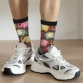 thumbnail image 6 of Disketp Cute Elephants Unisex Crew Socks Lightweight Breathable Ventilation Ankle Socks, Mid-calf socks for Daily, 6 of 6