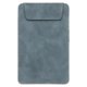 thumbnail image 1 of Portafolio Magnético de Cuero PU A5, 4"x6" Organizador de Oficina con Soporte para Bolígrafo, Carpeta Azul, 1 of 7