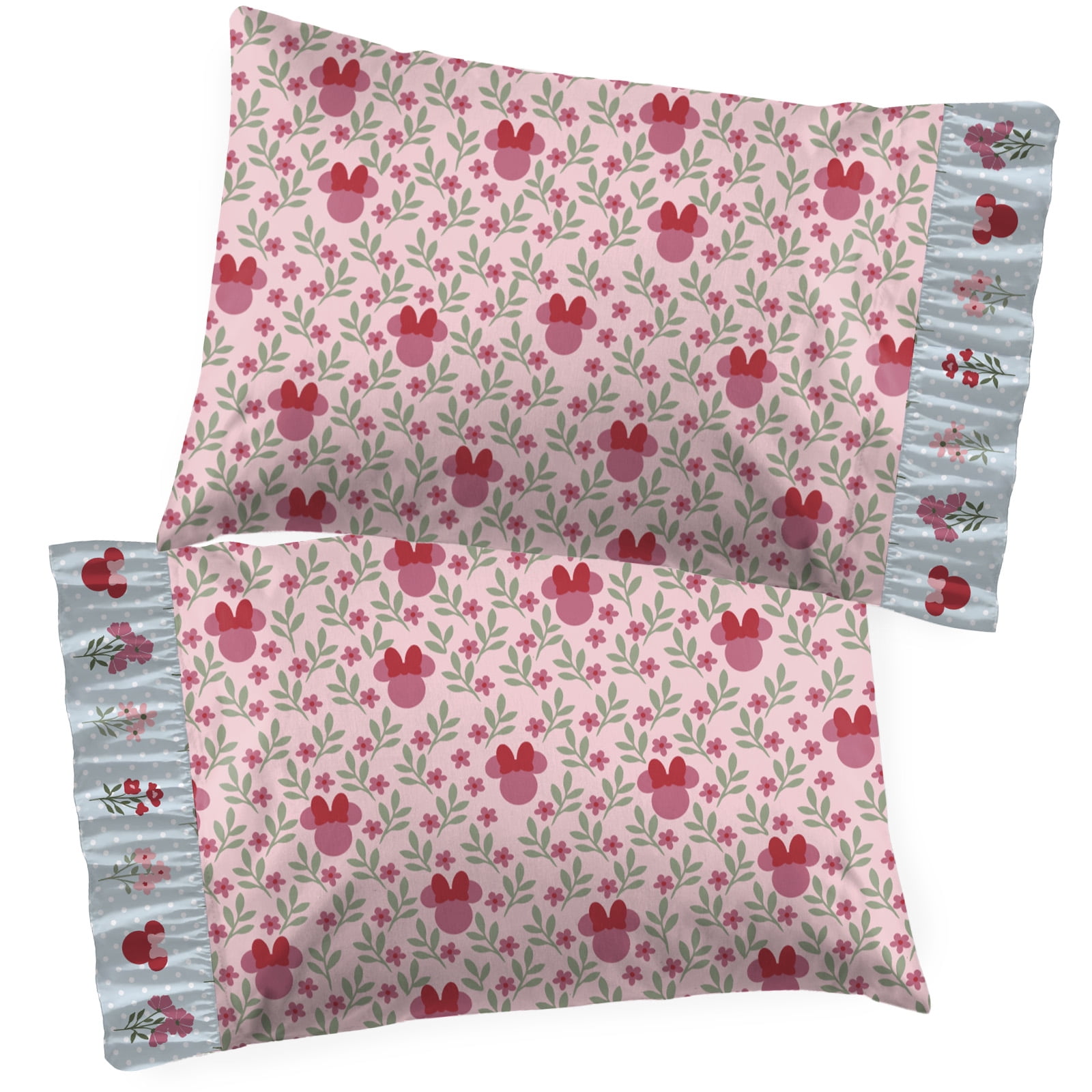 Minnie Mouse 4-Piece Full Sheet Set, Polyester, Multicolor, Disney