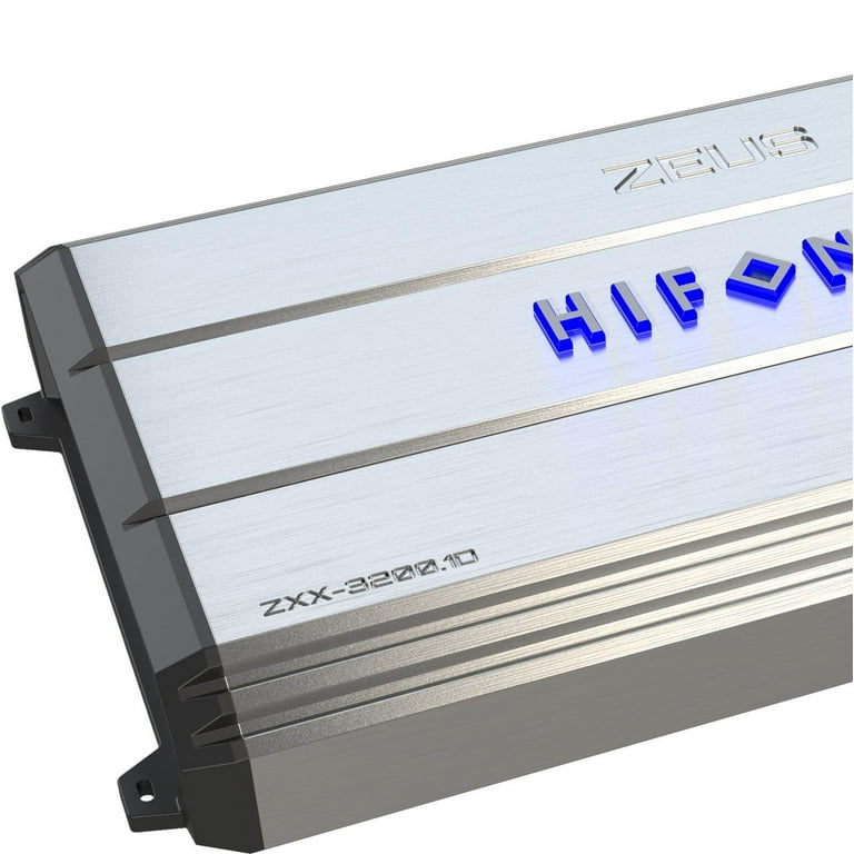 Hifonics Zues 3200W, Class D Mono Amplifier 1 Ohm, Remote