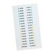 thumbnail image 5 of Etiquetas para apilar pesas, pegatinas de peso, calcomanías de 4,5 a 72,6 kg para pegatinas de peso para Blanco, 5 of 9