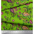 thumbnail image 3 of Soimoi polyester Crepe Fabric Floral & Paisley Printed Craft Fabric by the Yard 52 Inch Wide, 3 of 3