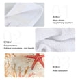 thumbnail image 2 of Yayeee Kitchen Hanging Hand Towels Set of 2 with Loop Bathroom Absorbent Tie Towel, Orange Starfish, 2 of 7