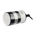 thumbnail image 5 of Youngs 21079 Ceramic Buffalo Plaid Lotion Dispenser, Black & White, 5 of 5