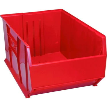 Quantum Storage Systems Bin,Red,Polypropylene,17 1/2 in QUS997RD