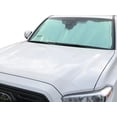 thumbnail image 2 of HeatShield, The Original Windshield Sun Shade, Custom-Fit for Toyota Tacoma Truck (Crew Cab) 2018, 2019, 2020, 2021, Silver Series, 2 of 4