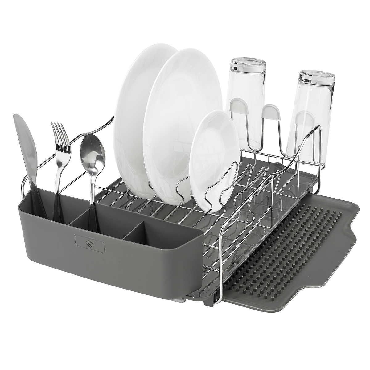 Polder 4 piece dish rack set sale