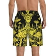 thumbnail image 3 of Kdxio saucerman Mushroom Forest Pattern Mens Casual Shorts - Drawstring Summer Beach Sports Shorts for Men, 3 of 5