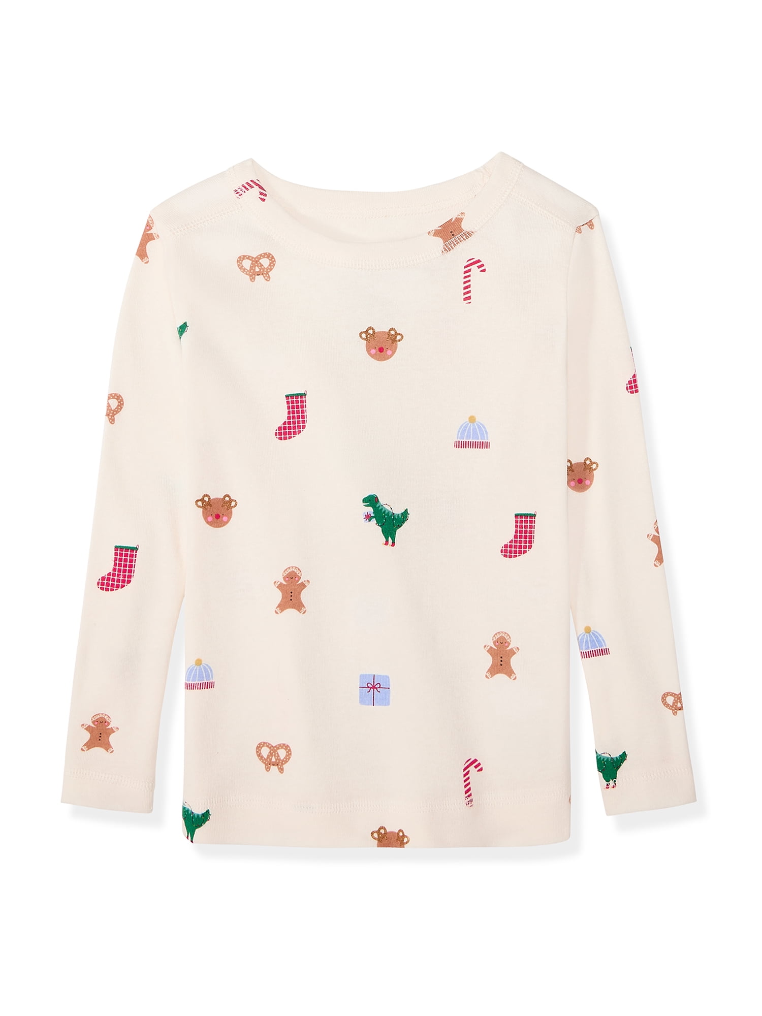 Garanimals Toddler Boy & Girl 2‑Piece Christmas Pajama Set, Sizes 12M–6T