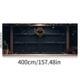 thumbnail image 2 of Christmas Garage Door Cover Decorations Large Garage Cover Holiday Decorative Door Banner Santa Claus Backdrop for Xmas Indoor Outdoor Decor(6 x 13 ft), 2 of 4