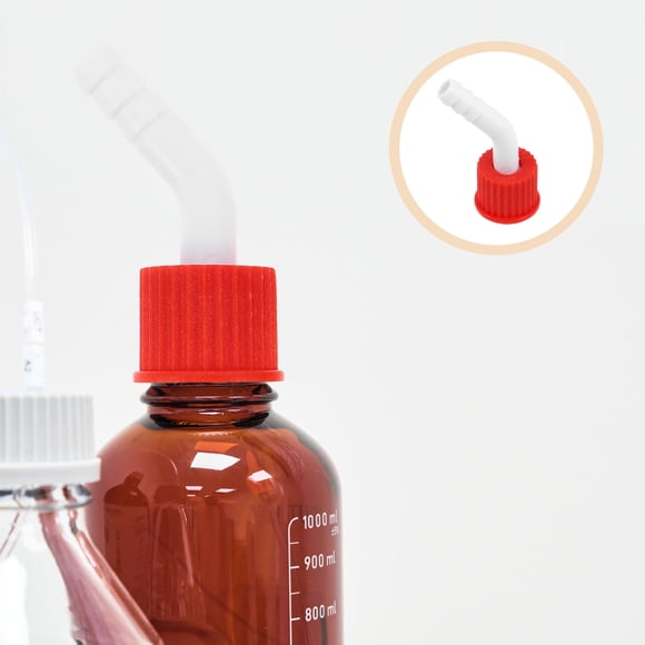 COSMOBETTY 4Ud Tapas Adaptadoras Para De Laboratorio Con Cierre Hermético Y Resistencia Química