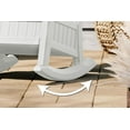 thumbnail image 2 of Suncast Outdoor Rocking Chair with 7 gal. Storage – Resin Patio Seating, Ice Cube, 2 of 5