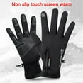 thumbnail image 3 of Waterproof Winter Heated Touchscreen Riding Gloves, Fleece-Lined Windproof Gloves For Motorcycle Fitness Outdoor Sports, Warm Riding Gloves, Black, Xxl, 3 of 5