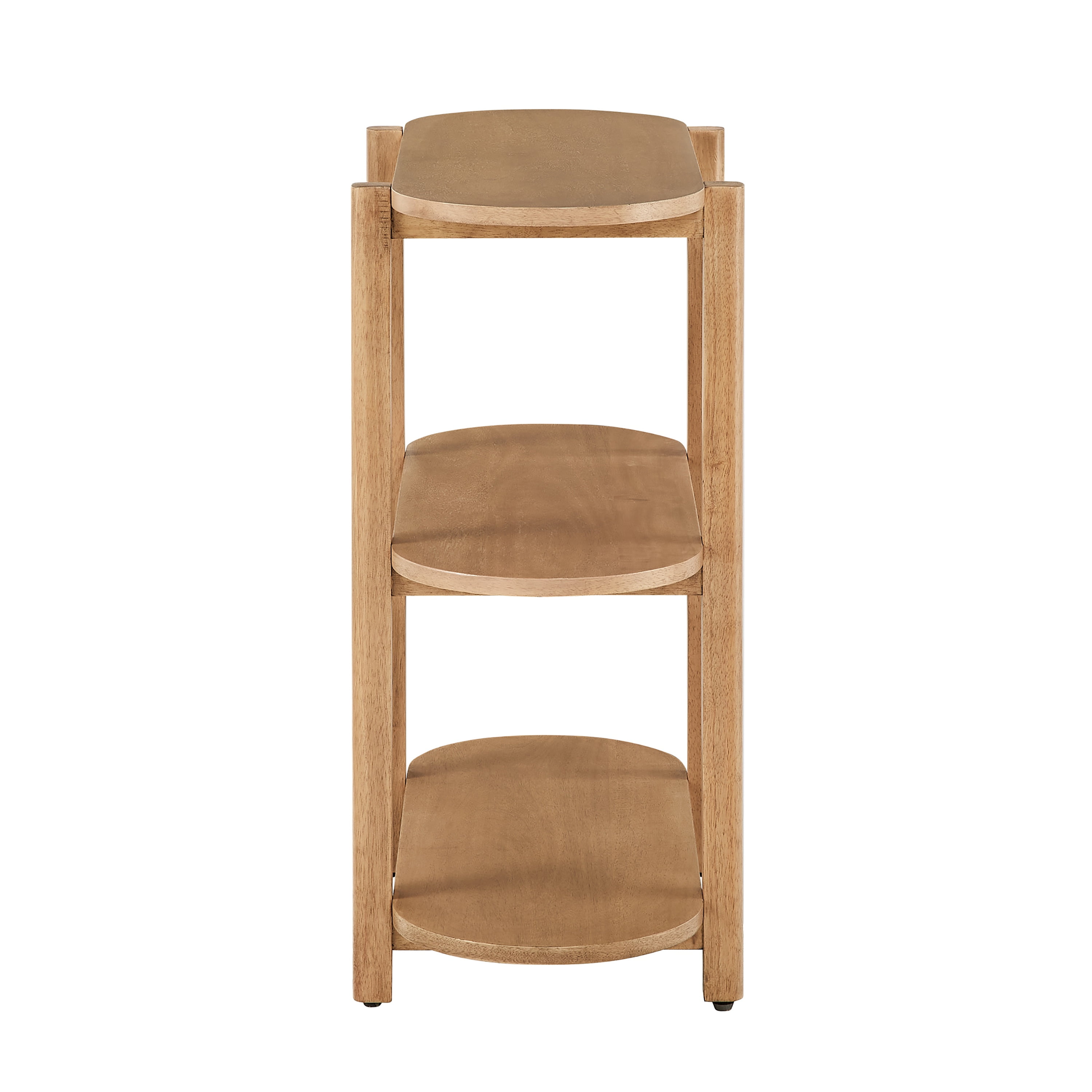 Bower Home Modern 32" Wood Bookcase in Toasted Oak