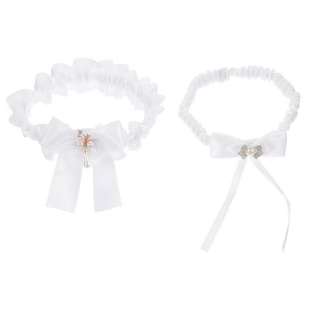

1 Pair Bridal Wedding Garters Pearl Wedding Garters Bridal Garter Belts