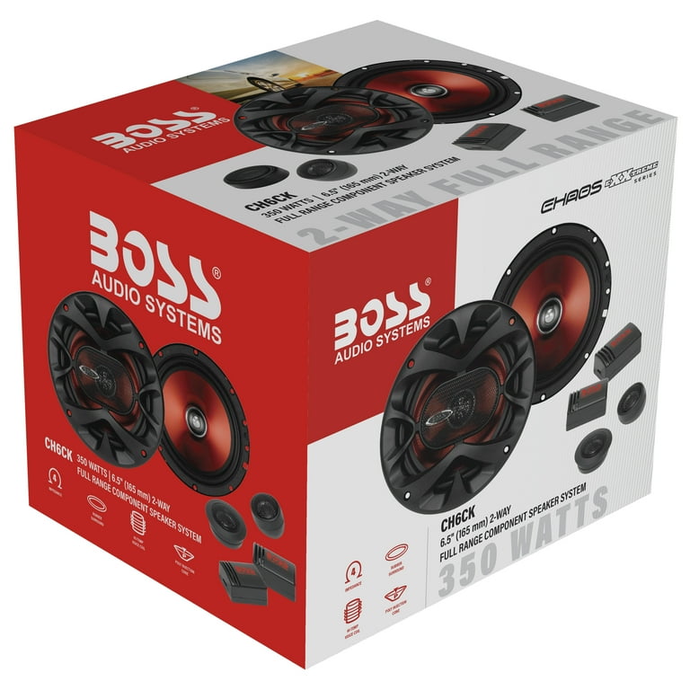 BOSS CH6CK 350W Way Component Car Stereo Speakers System