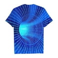 thumbnail image 4 of ibiyuan Boys Shirts Size 14-16,Cool Colorful Graphic Print Short Sleeve Crewneck T Shirt For Boys Comfortable Casual Daily Wear Soft Blend Tee Youth Kids Top, 4 of 4