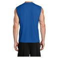 thumbnail image 2 of Yellow Rooster Men's Sleeveless PosiCharge Competitor T-Shirts True Royal M, 2 of 6