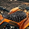 thumbnail image 4 of Uorisanigo ATV Seat Covers Spider Web Print Four-Wheeler Seat Cushion Waterproof Polyester,Universal Fit for Polaris Scrambler 400 500 850 1000 & Polaris Sportsman 570 450 850, 4 of 7