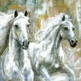 thumbnail image 3 of "Wild Horses" Painting Print on Wrapped Canvas, 3 of 5
