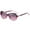 Purple, variant on Polarized Sunglasses for Women, Small Frame, Color-Changing Lenses, Fashion Style, Strong PC Frame, with Logo, TAC Lenses
