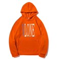 thumbnail image 1 of Vlone Hoodie, Blue Big V Unisex Loose Hoodie Jacket, Sweatshirt, 1 of 2