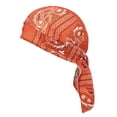 thumbnail image 5 of Women Hijab Undercap qinhaie 4 Pcs Doo Rags for Men Skull Cap Breathable Moisture Wicking Pirate Hat Helmet Liner Running Cotton Hat Multicolor Trucker Hats One Size, 5 of 6