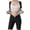 Silver, variant on Women's Sauna Suit Waist Trainer Full Body Sweat Jumpsuit Short Sleeve Lightweight Shaping Bodysuit for Workout Pink