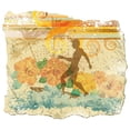 thumbnail image 2 of Summer Scene Retro Wall Decal by Wallmonkeys Peel and Stick Graphic (24 in W x 21 in H) WM4851, 2 of 4