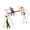 Brush Up Set, variant on Giaone 1:64 Scale Miniature Resin Painter Figurine Set For Home Decors And Model Display Ideal For Architectural Models