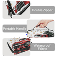 thumbnail image 4 of Herdesigns Christmas Buffalo Plaid With Red Truck Carrying Case for Nintendo Switch 2 with 20 Game Card Slots, Portable Travel Carry Case for Accessories and Console, 4 of 8