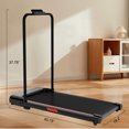 thumbnail image 4 of Tomile Walking Pad Treadmill for Home, 3.0HP Quiet Folding Walk Pad with Handle, 300lbs Capacity with Remote, 4 of 9