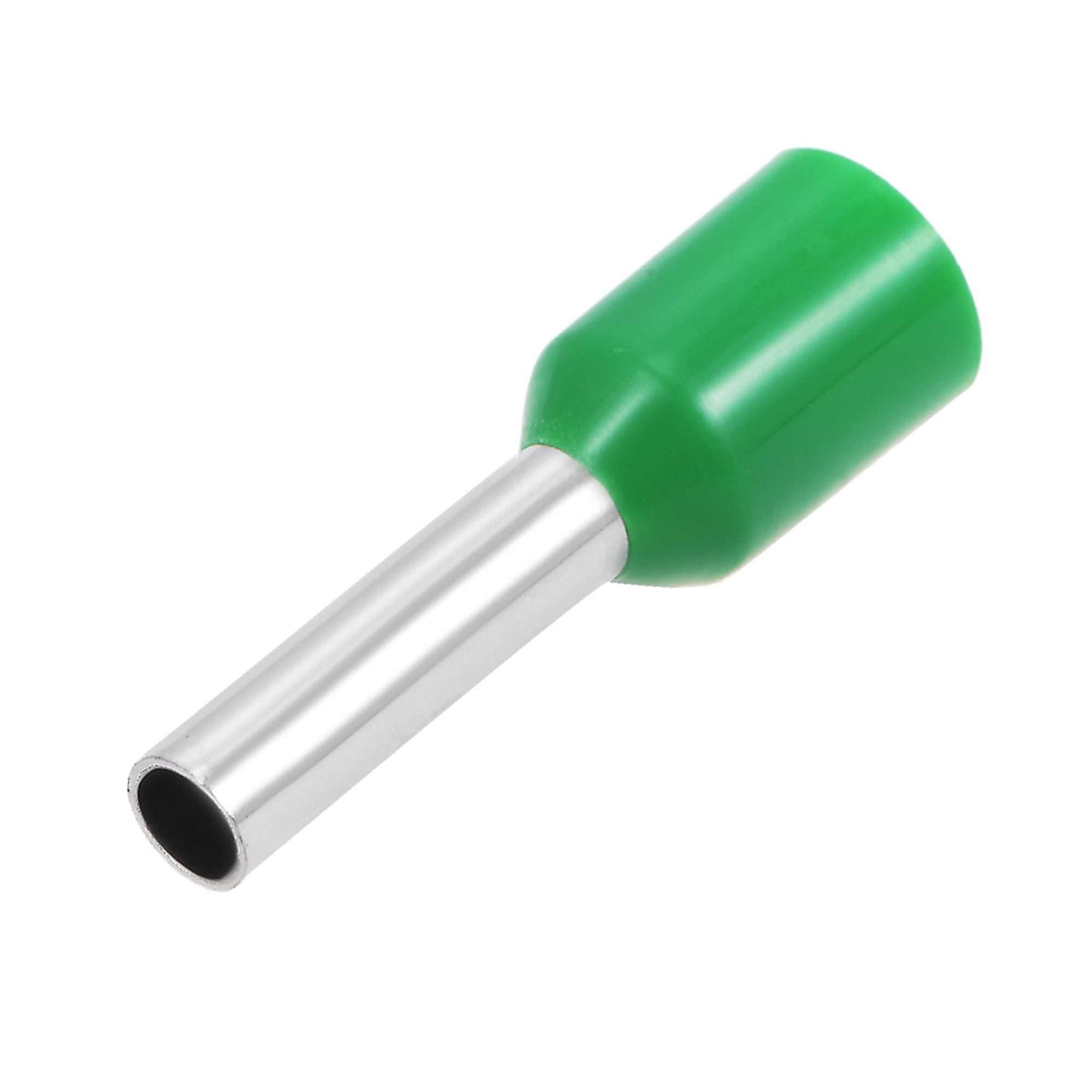 VE2510 Insulated Cord Pin End Electrical Crimp Terminal AWG14 Green