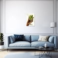 thumbnail image 2 of ZHONGYUTONG Black Women Wine Wall Art Wine Glass Canvas Prints African Girl Drink Pictures for Kitchen Bar Dining Room Decor Framed (28.00" x 42.00"), 2 of 5