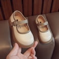 thumbnail image 2 of Xfvqtps Girls Mary Jane Shoes Hook and Loop Strap Thick Soft Sole Non Slip Spring Summer Dressy Casual Shoes, 2 of 9