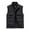 Black, variant on Outdoor Photography Fishing Men's Vest Pocket Workwear, Large Size, Shoulder Mountaineering with Horse Clip, Polyester Material