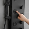 thumbnail image 3 of 5-Jet Rainfall Shower Panel System with Rainfall Waterfall Shower Head And Shower Wand in Stainless Steel, 3 of 13