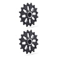 thumbnail image 2 of braveheart Bicycle Rear Derailleur Pulley Aluminum Alloy Tooth Guide Mountain Bike Ceramic Bearing Wheel Portable Riding Repair 16T 2Set, 2 of 6