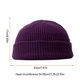 thumbnail image 3 of Sonducket Gorro de a prueba de frío para mantener el calor a prueba de viento gorro de lana transpirable para deportes al aire libre gorros Sombreros Púrpura Sonducket AP009095-05, 3 of 6